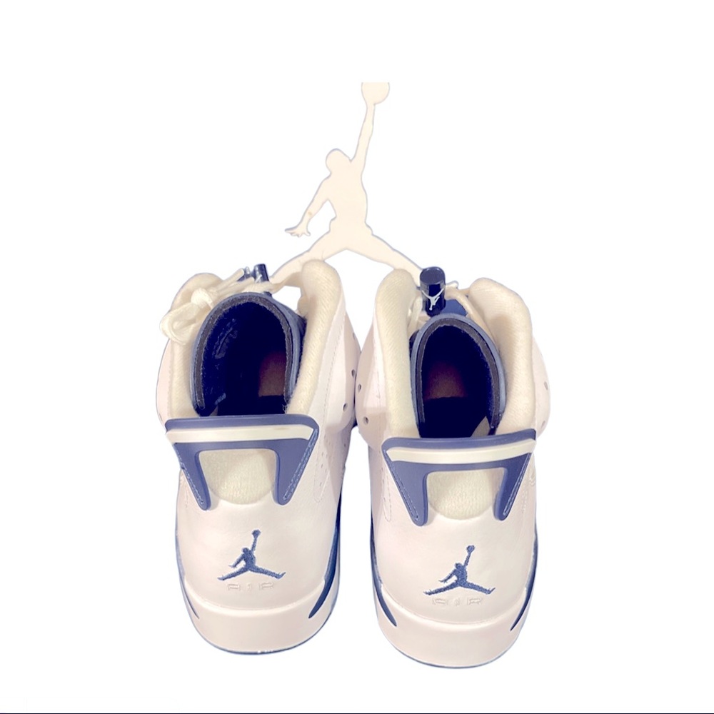 Air Jordan 6 Retro CT8529-141 White Midnight Navy Worn Once